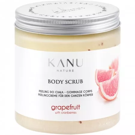 Kanu Nature, Peeling grejpfrut z żurawiną, 350g