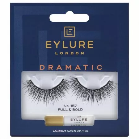 Eylure, sztuczne rzęsy z klejem, efekt wypełniania, N157