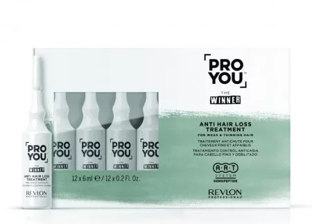 Revlon Pro You Winner, ampułki przeciw wypadaniu włosów, 12 x 6ml