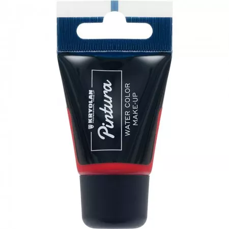 Kryolan, Pintura Water color Make-up, farba do malowania dzieci, czerwony