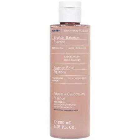 Korres Apothecary Wild Rose nawilżająca esencja do twarzy z olejkiem z dzikiej róży 200ml