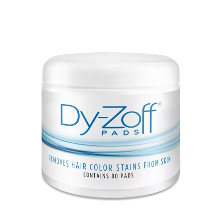Barbicide Dy-Zoff, płatki do wycierania farby ze skóry, 80 szt