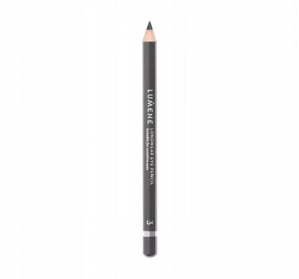 Lumene Longwear Eye Pencil, długotrwała kredka do oczu, 3 Soft Grey, 1,14g