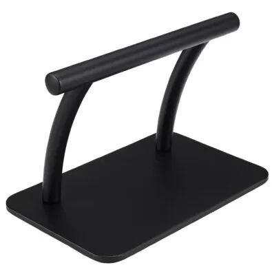 Podnóżek fryzjerski Ayala Mio, czarny - obdarty