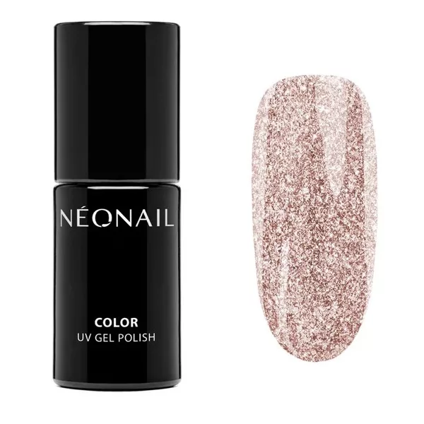 Neonail, lakier hybrydowy, Shimmering Goldrush, 7.2ml
