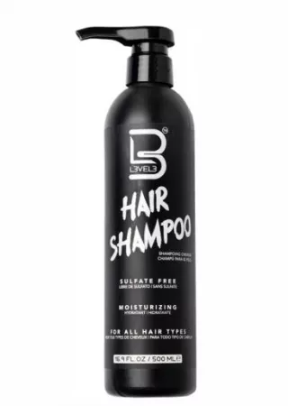L3VEL3, hair shampoo, szampon bez dodatku siarczanów, 500ml