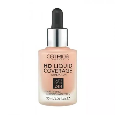 Catrice HD Liquid Coverage Foundation, podkład w płynie, 30ml, 020