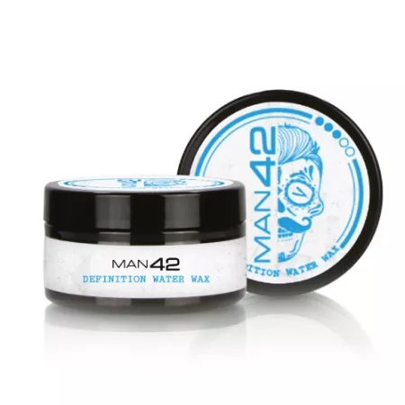 MAN42 Definition Water Wax, pomada do włosów, średni chwyt, 100ml