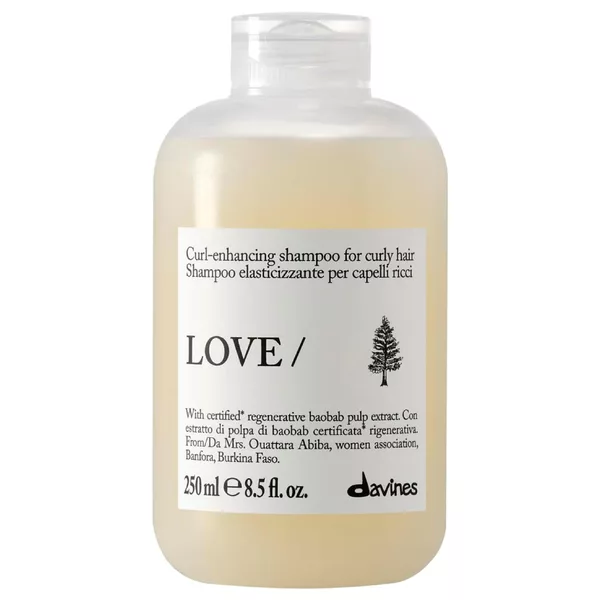 Davines Essential Haircare Love Curl Shampoo szampon wzmacniający skręt do włosów kręconych 250ml