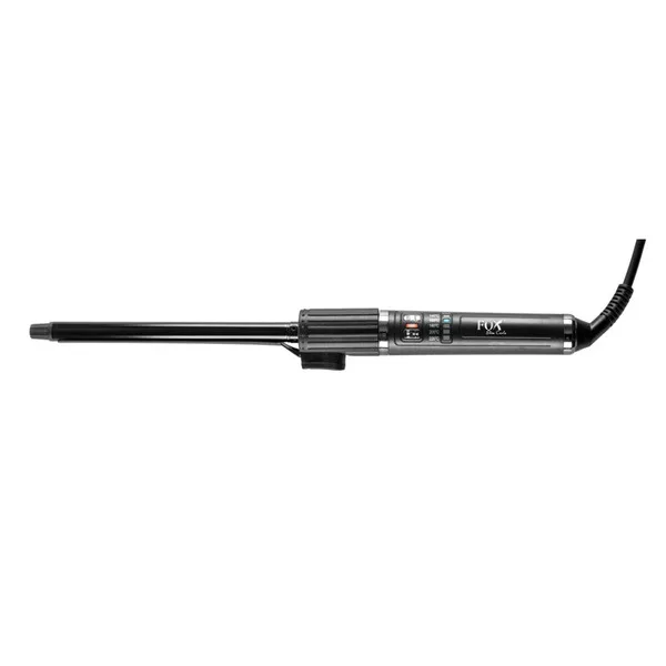 Fox Slim Curls, lokówka do włosów 13mm, ceramiczna powłoka, regulacja temperatury, cyfrowy wyświetlacz