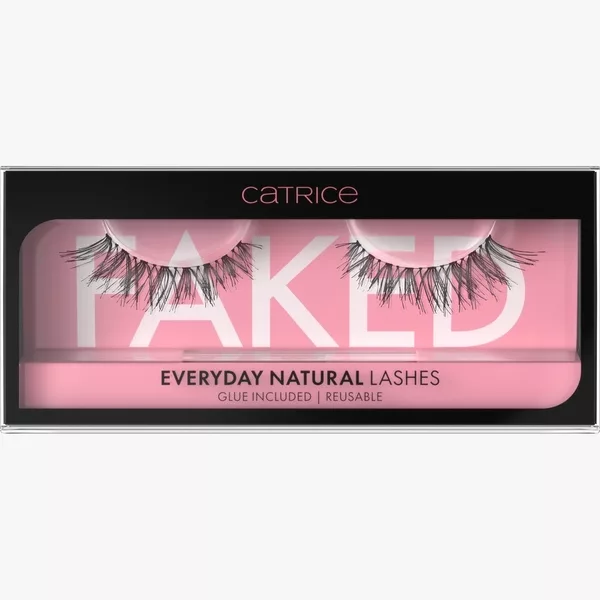 Catrice Everyday Natural, sztuczne rzęsy na pasku, 1 para