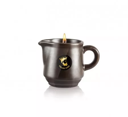 Polish King, świeca SPA z olejem do pielęgnacji brody i skóry, 125ml