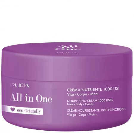 Pupa All in One, odżywczy krem do twarzy, ciała i dłoni, 350ml