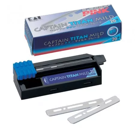 Ostrza tytanowe do brzytwy Kasho Captian, 20 szt., ref. B-CAPT