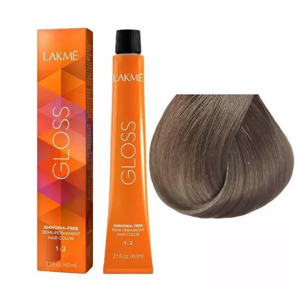 Lakme Gloss, farba do koloryzacji ton w ton, 8/12, 60ml