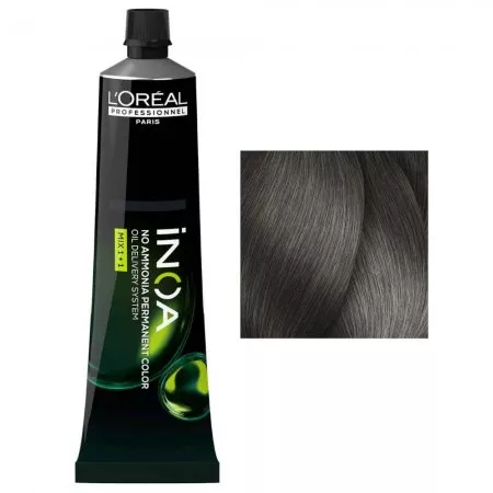 Loreal Inoa, farba do włosów w kremie bez amoniaku, 7.11 Blond Resist, 60g