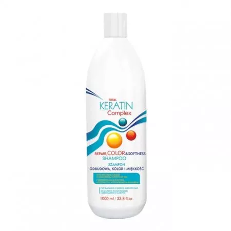 CeCe Total Keratin Complex, szampon odbudowujący i chroniący kolor, 1000ml