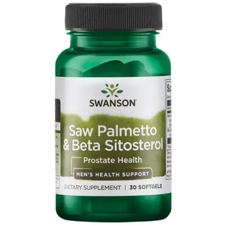 Swanson Saw Palmetto & Beta-Sitosterol 30vcaps