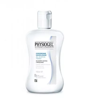 Physiogel Codzienne Nawilżanie żel do mycia twarzy do skóry suchej i wrażliwej 150ml