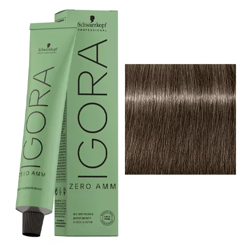 Schwarzkopf Igora Zero Amm, farba do włosów, 7-1, 60ml