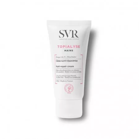 SVR Topialyse Mains Nutri-Restorative Cream nawilżająco-regenerujący krem do rąk 50ml