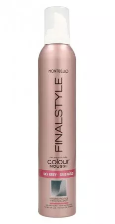 Montibello Finastyle Colour, koloryzująca pianka do włosów, szarość, 320ml