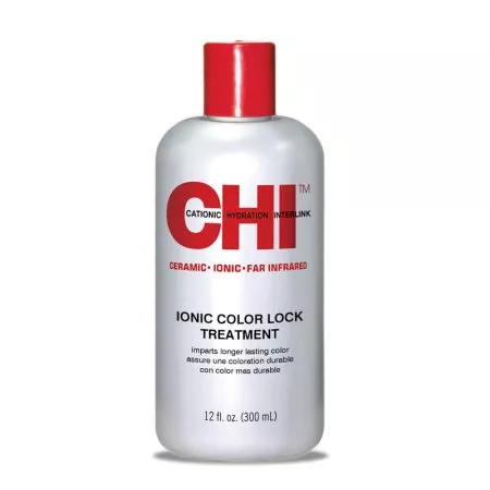 CHI Ionic Color Lock, zakwaszająca odżywka zapewniająca długotrwały kolor, 355ml