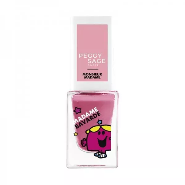 Peggy Sage Monsieur Madame, lakier do paznokci dla dzieci, Madame Bavarde, 5ml