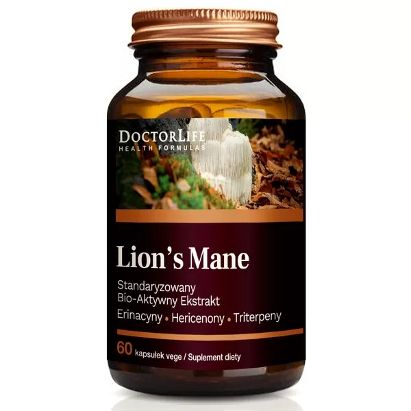 Doctor Life Lion's Mane suplement diety 60 kapsułek