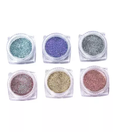 Peggy Sage, zestaw brokatu, Christmas sparkle, 6szt., ref.148822