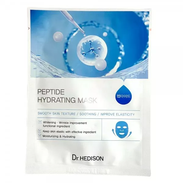 Dr. Hedison Peptide Hydrating Mask nawilżająca maska peptydowa w płachcie