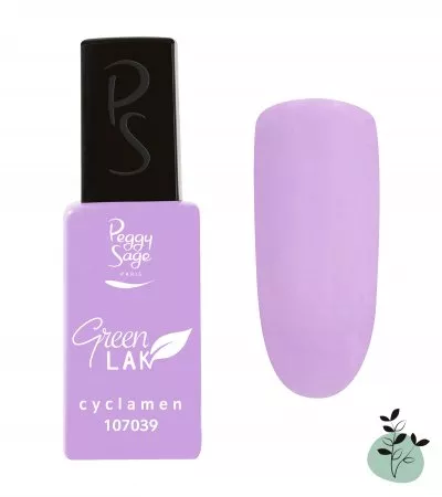 Peggy Sage Green Lak, lakier do paznokci utwardzany lampą UV/LED, 10ml, cyclamen