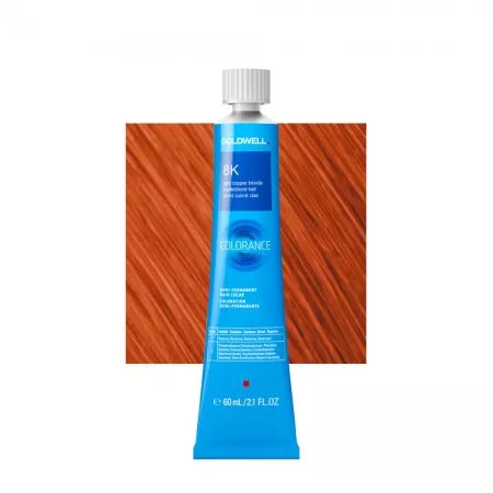 Goldwell Colorance Color Infuse, krem do koloryzacji półtrwałej bez amoniaku, 8K, 60ml