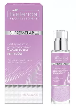 Bielenda Professional Supremelab, Pro Age Expert, peptydowe serum przeciwzmarszczkowe, 30ml