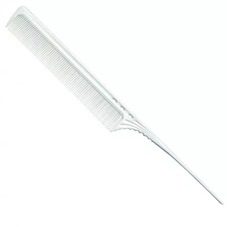 Y.S. Park, grzebień ze szpikulcem, model 106, biały