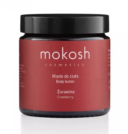 Mokosh, masło do ciała, żurawina, 120ml
