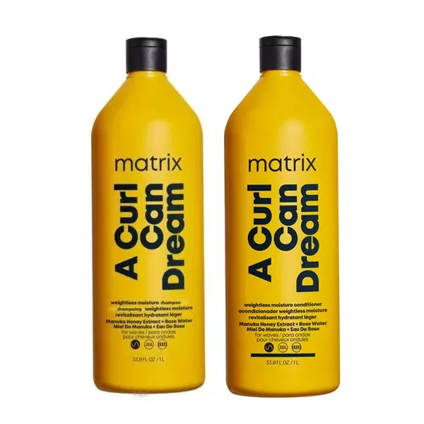 Matrix A Curl Can Dream, zestaw XL do włosów kręconych, szampon + odżywka, 2x1000ml
