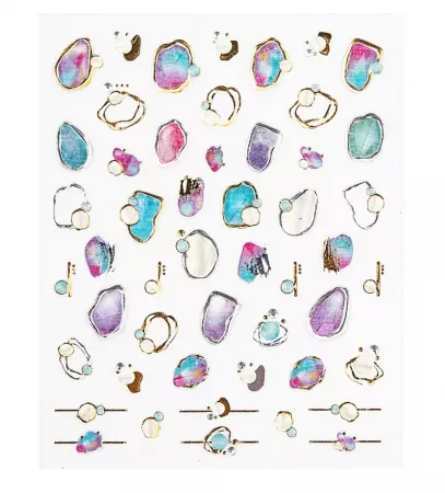 Peggy Sage, naklejki na paznokcie, painting flow 2