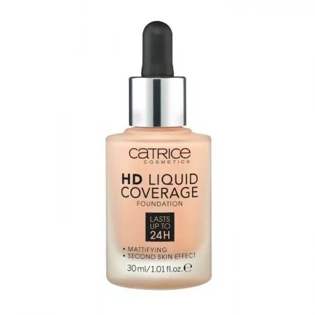 Catrice HD Liquid Coverage Foundation, podkład w płynie, 30ml, 040
