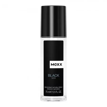 Mexx Black Man dezodorant w naturalnym sprayu 75ml (M)