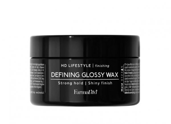 Farmavita HD Life Style Defining Glossy Wax, wosk definiujący do włosów, 100ml
