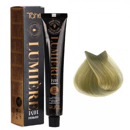 Tahe Lumiere Express 10M, expresowa farba do włosów siwych, 10, 100ml