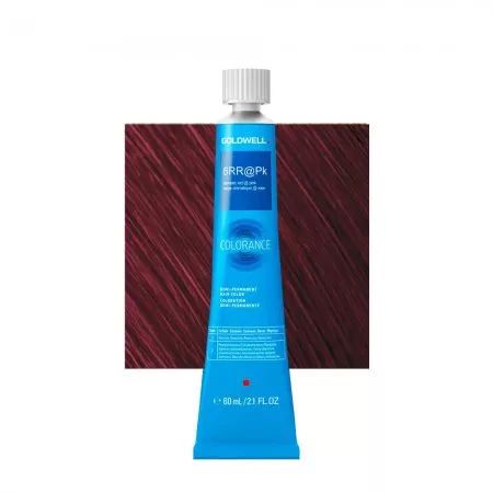 Goldwell Colorance Color Infuse, krem do koloryzacji półtrwałej bez amoniaku, 6RR@PK, 60ml