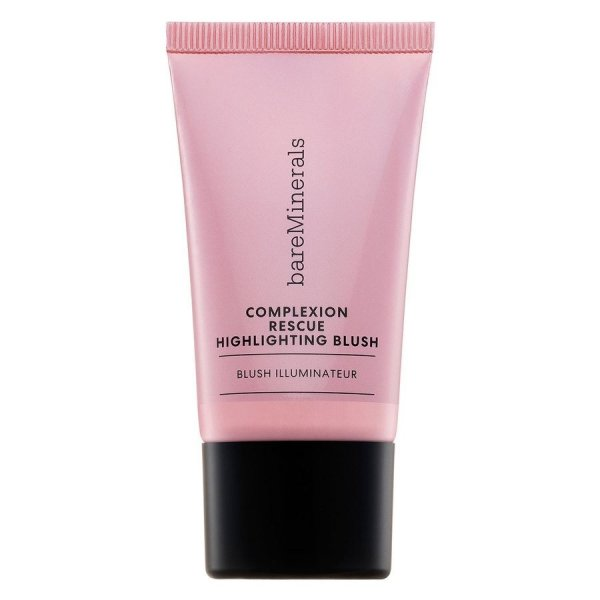 BareMinerals Complexion Rescue Highlighting Blush rozświetlający róż do twarzy Pink Glow 15ml