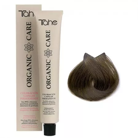 Tahe Organic Care, organiczna farba do włosów bez amoniaku, 6.23, 100ml