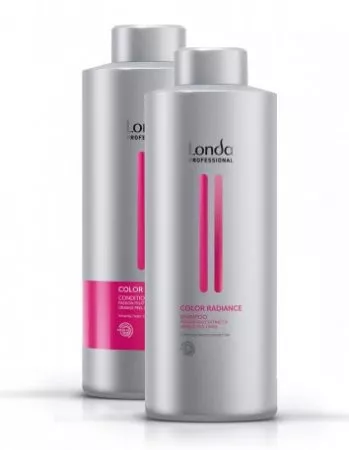 Londa Color Radiance, zestaw XL do włosów farbowanych, szampon + odżywka