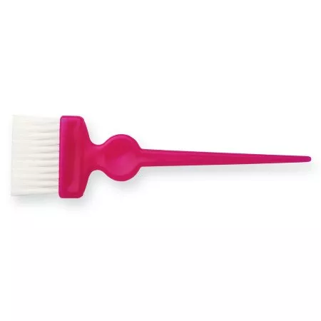 Termix, pędzel do nakładania farby, szeroki, różowy z białym włosiem