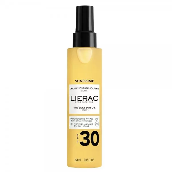 Lierac Sunissime jedwabisty olejek ochronny do ciała SPF30 150ml
