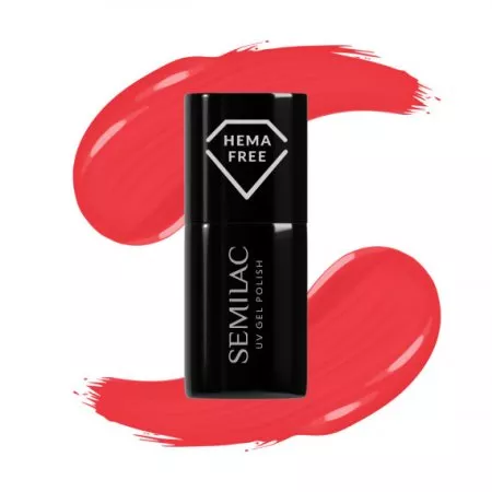 Semilac 442 Trick or Pink, lakier hybrydowy, 7ml