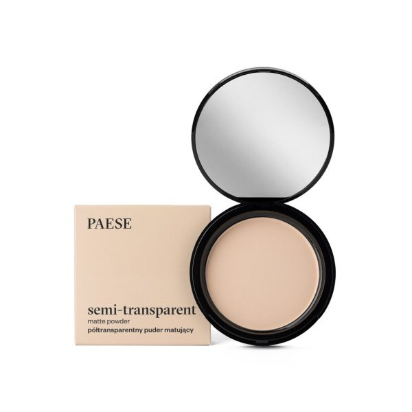 Paese, Semi-Transparent Matte Powder półtransparentny puder matujący 1A Ciepły Beż 9g
